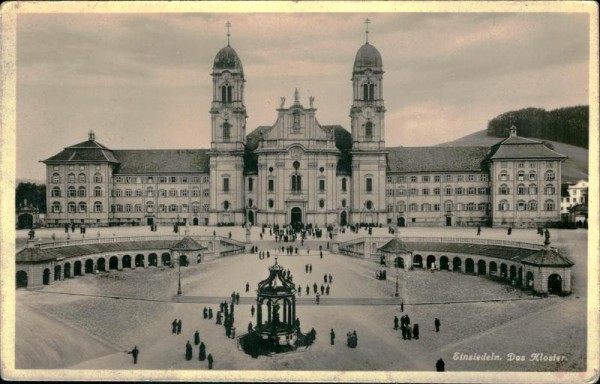 Kloster Einsiedeln Vorderseite