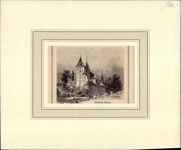 Schloss Nidau Vorderseite