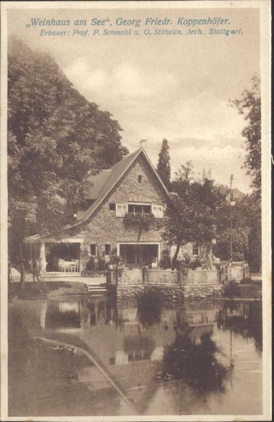 Weinhaus am See (Stuttgart) Vorderseite