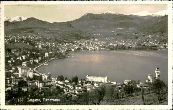 Lugano - Panorama Vorderseite