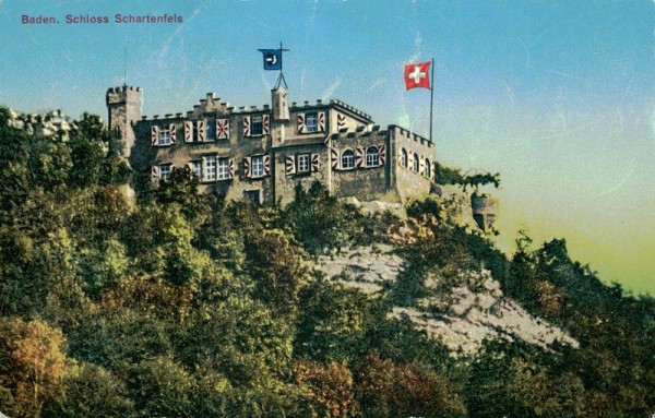 Baden, Schloss Schartenfels Vorderseite