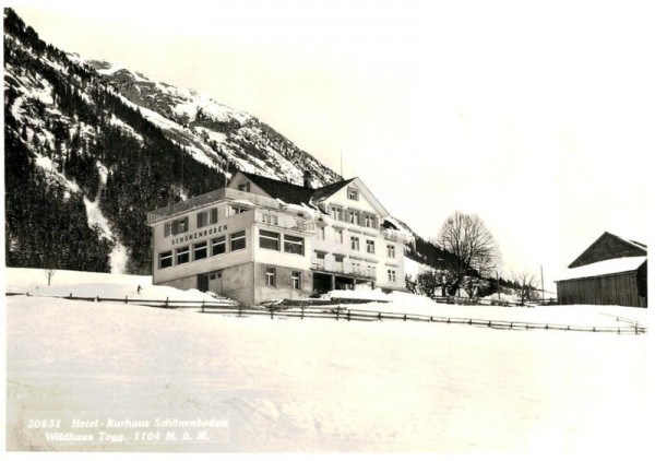 Wildhaus, Hotel-Kurhaus Schönenboden Vorderseite