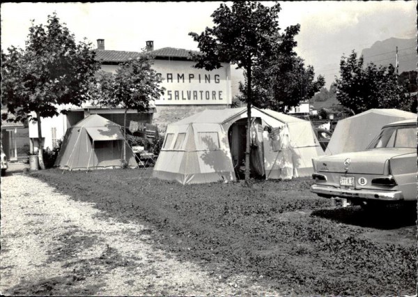 Lugano, camping San Salvatore Vorderseite