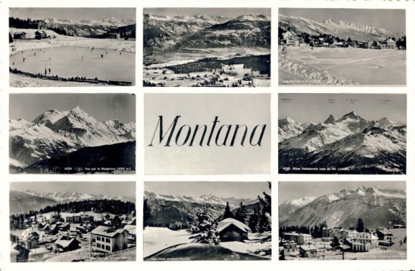 Montana. 1945 Vorderseite