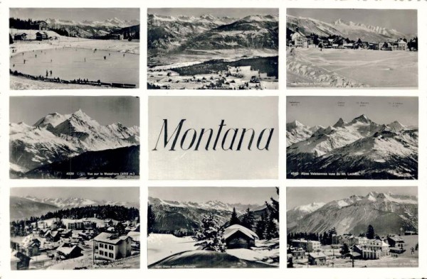 Montana. 1945 Vorderseite