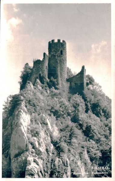 Balsthal, Ruine Neu Falkenstein Vorderseite