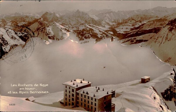 Rochers de Naye Vorderseite