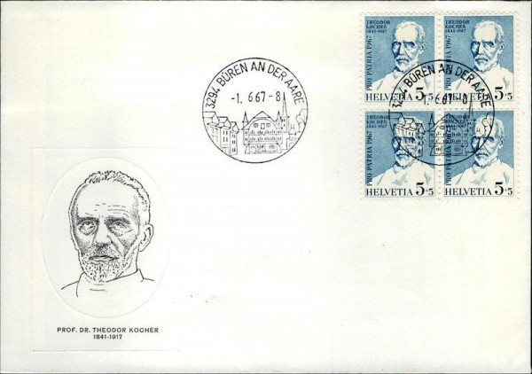 Theodor Kocher, Büren an der Aare Vorderseite