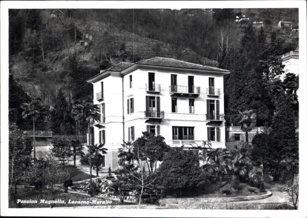 Locarno Muralto, Pension Magnolia Vorderseite