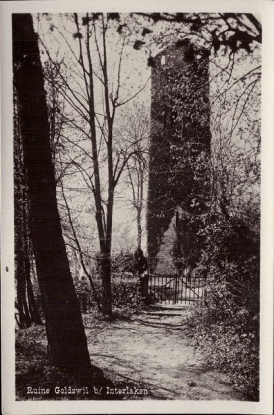Ruine Goldswil bei Interlaken