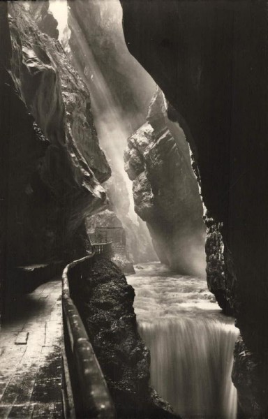 Taminaschlucht bei Bad Ragaz Vorderseite