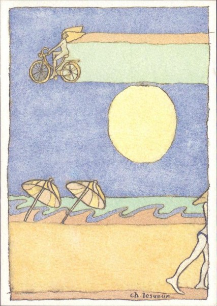 Les Petits Vélos, Christine Lesueur, Nr. 1 Vorderseite