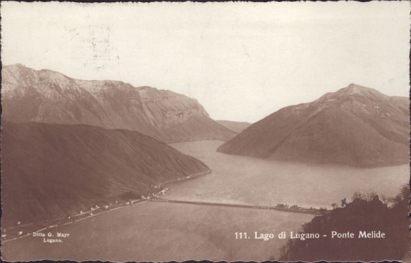 Lago di Lugano - Ponte Melide