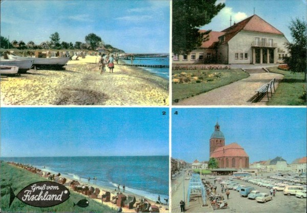 Gruss vom Fischland, Ostseebad Ahrenshoop Vorderseite