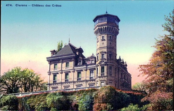 Château des Crêtes Vorderseite