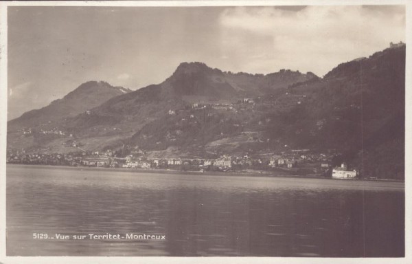 Vue sur Territet-Montreux