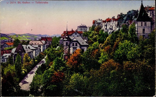 St. Gallen, Tellstrasse Vorderseite