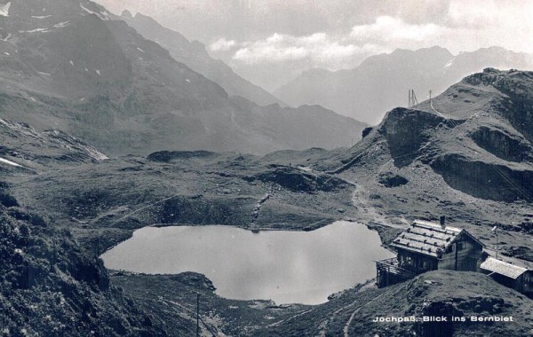 Jochpass, Blick ins Bernbiet Vorderseite