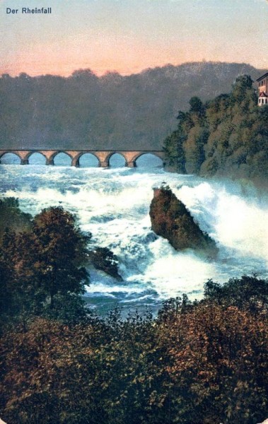 Der Rheinfall Vorderseite