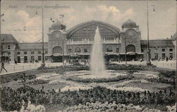 Basel/Schweizer Bundesbahnhof Vorderseite