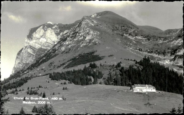 Chalet du Gros-Plane  Vorderseite