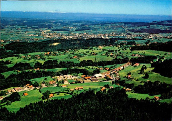 Schachen bei Herisau, Flugaufnahme Vorderseite