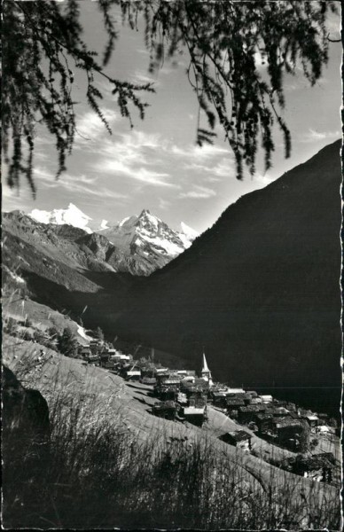 Ayer (Val d’Anniviers) Rothorn - Besso - Gabelhorn Vorderseite