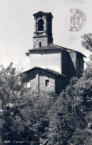 Castagnola, Chiesa Vorderseite