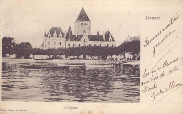 Lausannne (Le Château)