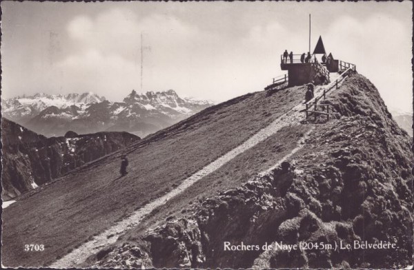 Le Bélvédère, Rochers de Naye