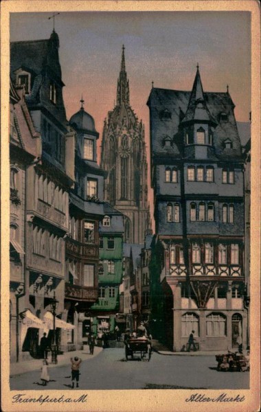 Frankfurt am Main - Alter Markt Vorderseite