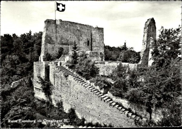 Ruine Farnsburg Vorderseite
