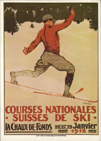 La Chaux-de-fonds, Courses nationales suisses de ski