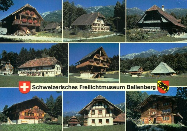 Schweizerisches Freilichtmuseum Ballenberg Vorderseite
