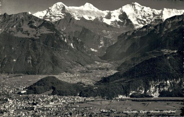 Interlaken. Eiger - Mönch - Jungfrau Vorderseite