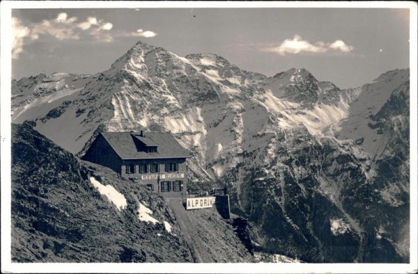 Restaurant Belvédère, Alp Grüm Vorderseite