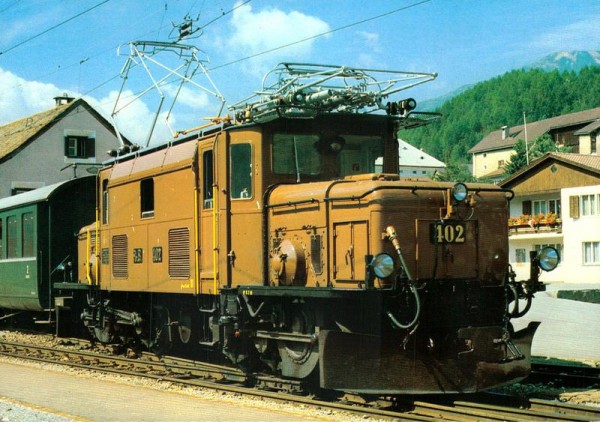 Rhätische Bahn Vorderseite