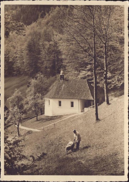 Die Kapelle des sel. Bruder Klaus im Ranft Vorderseite