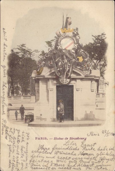 Paris, Statue de Strasbourg (Strassbourg)