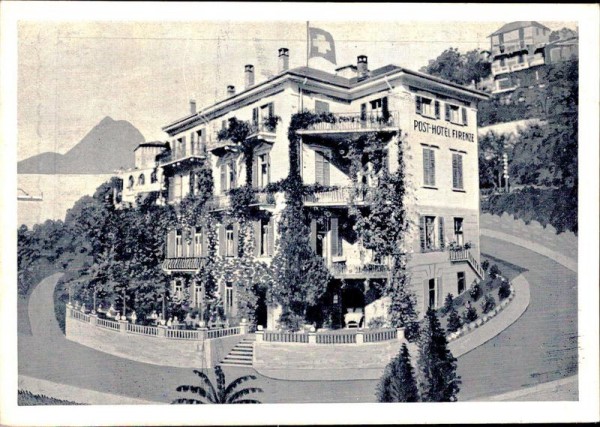 Castagnola, Posthotel Firenze Vorderseite