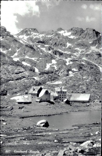 Gotthard - Hospiz Vorderseite