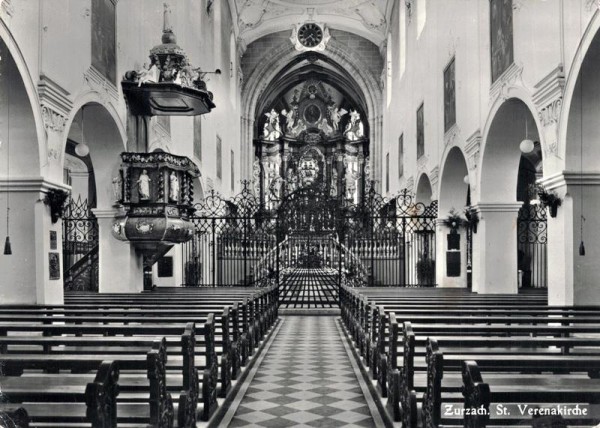 Zurzach, St. Verenakirche Vorderseite