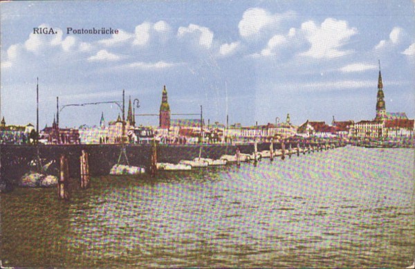 Riga - Pontonbrücke