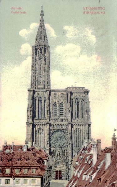 Münster - Strassburg Vorderseite