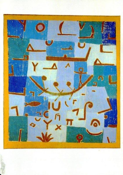 Legende vom Nil, Paul Klee Vorderseite
