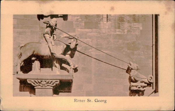 Alt-Basel - Ritter St. Georg Vorderseite