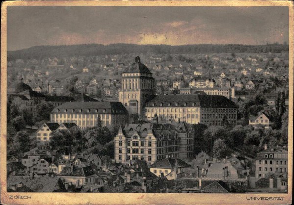 Universität Zürich Vorderseite