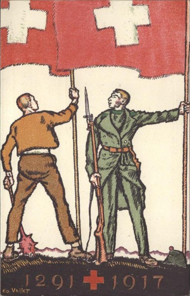 Bundesfeier 1917 Vorderseite