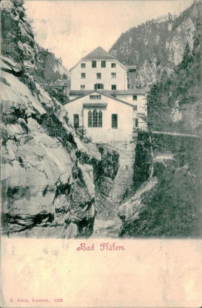 Pfäfers Vorderseite