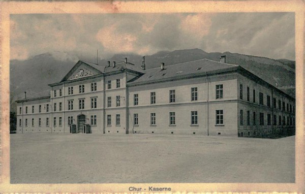 Chur, Kaserne Vorderseite